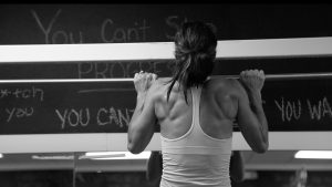 Woman doing Pull Up