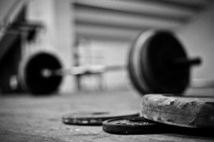 Barbell and plates